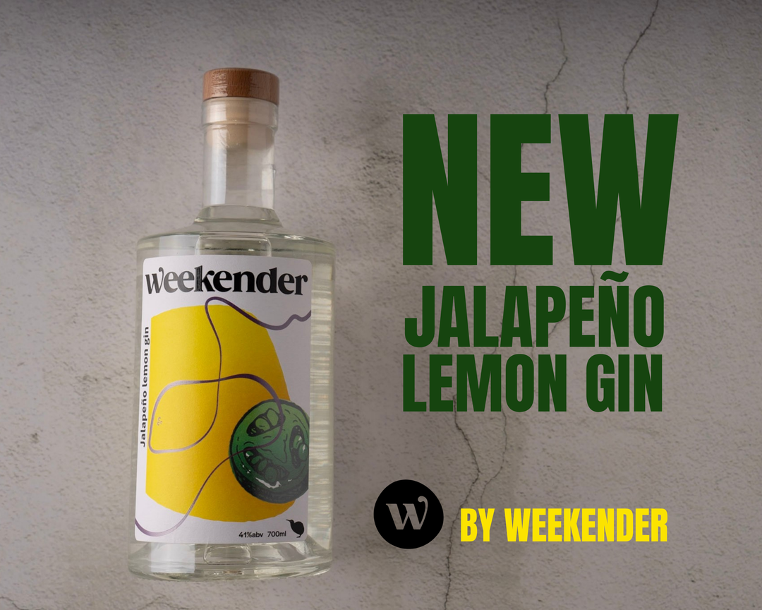 NEW Weekender Jalapeno Lemon Gin Has Landed!