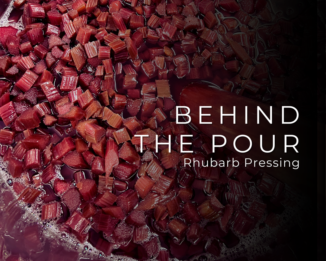 Pressing Rhubarb – The Sweet Secret Behind Blush Rhubarb Gin