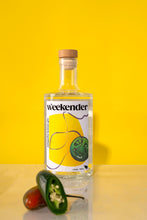 Load image into Gallery viewer, NEW Weekender Jalapeno Lemon Gin 700mL