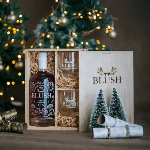 Blush Gin Gift Box & Glass Set