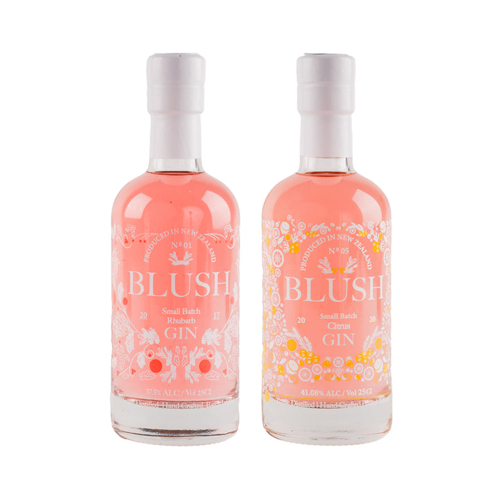 Two bottles of Baby Blush Gin Taster set, &