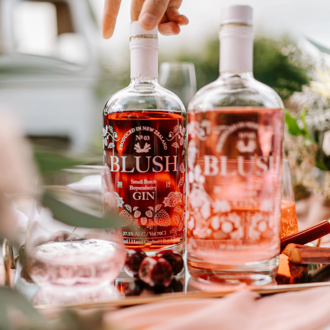 Blush Boysenberry &amp; Rhubarb Gins