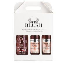 Load image into Gallery viewer, Blush Rhubarb Gin To-Go Carry Gift Box