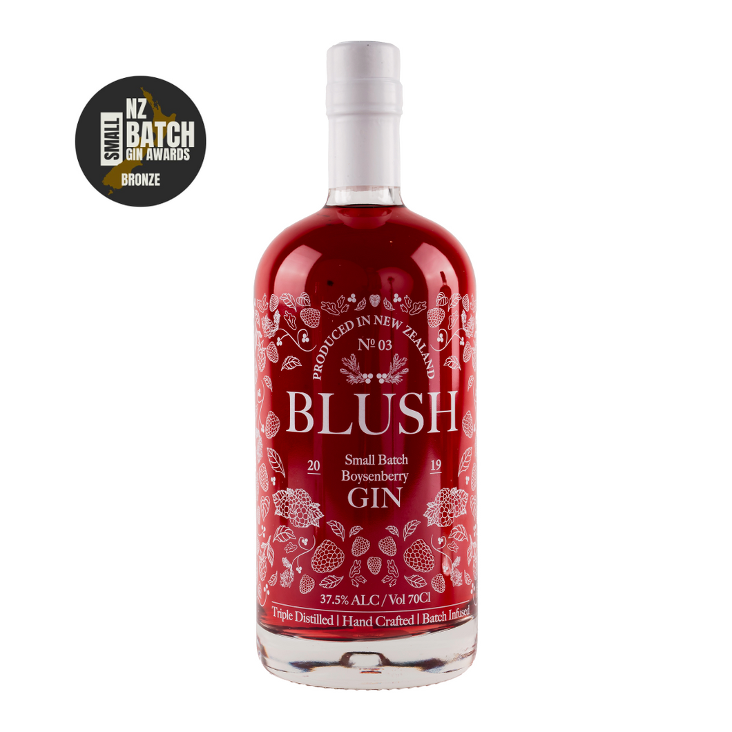 Blush Boysenberry Gin 700mL with award