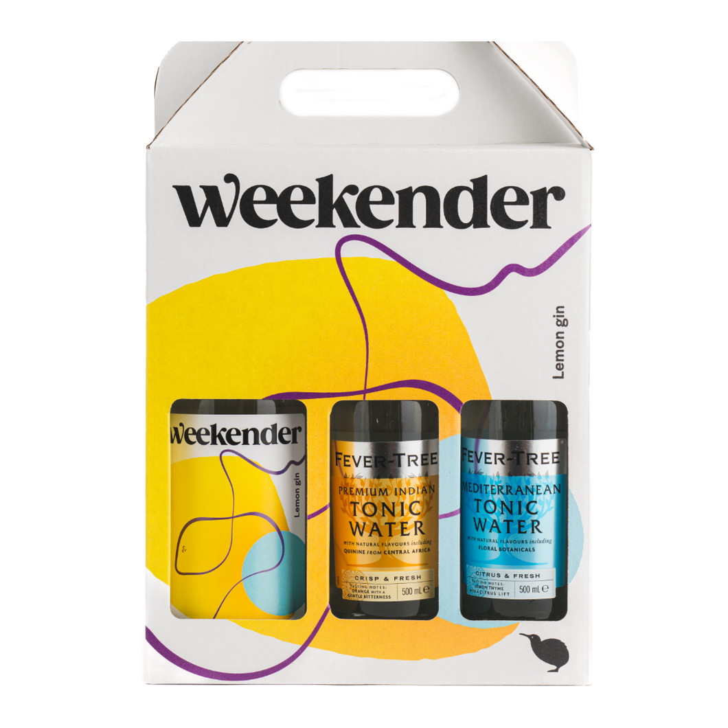 Lemon Gin & Mixer Weekend Pack