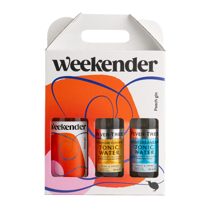 Peach Gin &amp; Mixer Weekend Pack