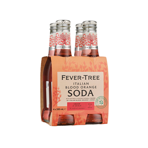 Fever-Tree Italian Blood Orange Soda 4x200ml