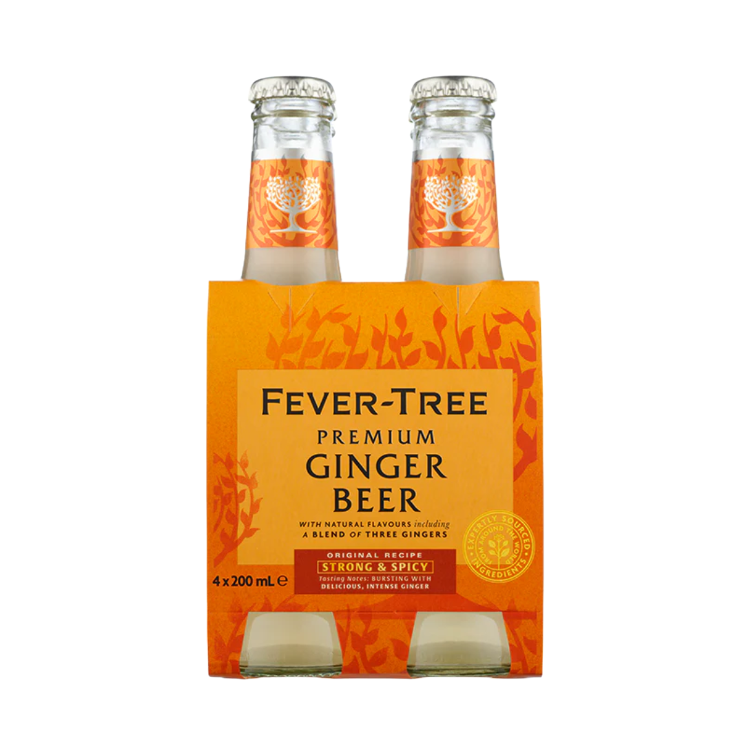 Fever-Tree Premium Ginger Beer 4x200ml