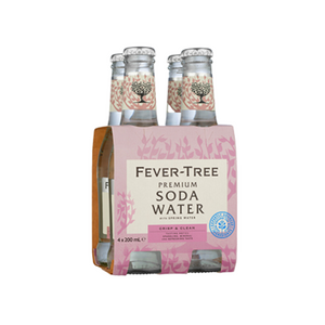 Fever-Tree Premium Soda Water 4x200ml