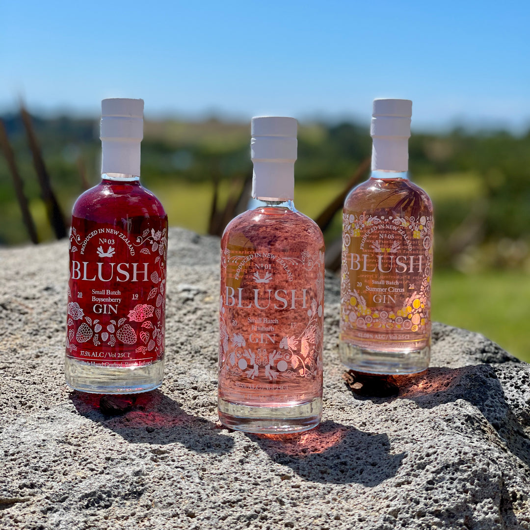 Blush Gin 250ml Boysenberry, Rhubarb &amp; Citrus